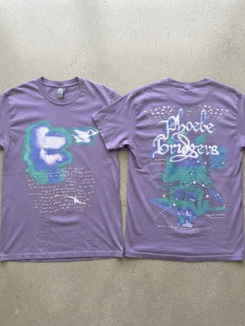 Phoebe Bridgers Lost Weekend Tour Purple T-Shirt S-4XL